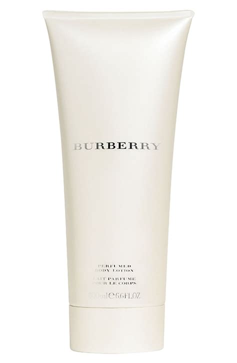 perfumed body cream burberry